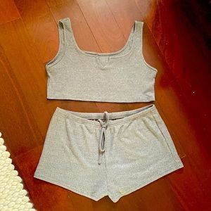 Plus Size Lounge Sleep Set 2X